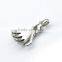 Factory Cheap Silver Punk Jewelry Stainless Steel Claw Pendant Unisex Charm Necklace