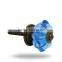 Glass small melon Knob (Light Blue)