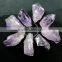 30-40mm random shape and size natural raw rough amethyst pendant charm loose beads supplies 3030013