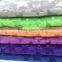 MOQ 50M New arrival soothing soft knitting star velboa for baby