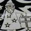 plywood christmas tree,christmas decorations,christmas Santa Claus