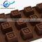 15 Lattices New Square Chocolate Silicone Mold