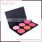 2016 New products No Logo 6 color cosmetic concealer palette blusher palette 6 color makeup blush palette