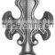 Wrought iron spearhead iron gate and fence finials