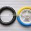 colorful light weight baby plastic bike trailer stroller wheel 12 inch