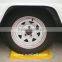 Plastic Wheel Saver for Preventing Flat Spots on Tyres for Caravans, Trailers