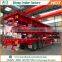 high quality customized container semi trailer 20ft 40ft tri axle flatbed trailer