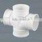 PVC High Quality Good Price Cross Tee