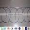 1.4mm*1.4mm to 2.5mm*2.2mm galvanized razor barbed wire--ISO9001:2000