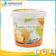 Food grade 1L round butter with IML logo plastic pot