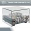 KD236C Fashion marble glass coffee table sets little square coffee table