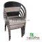 Stackable rattan chair
