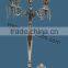 Wedding nickel plated candelabra centerpieces for wedding