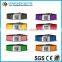 2016 hot selling promotional gift silicone engravable Stainless Steel Sheet, cool fashion bracelet, beautiful wristband