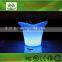 China Manufacturing Plastic RGB Rechargeable Led Wine Bucket