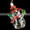 Christmas glow in dark cheap plastic decorative light pendant necklace for kids