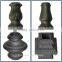 ornament cast iron collars and bushing for metal fence/gates