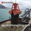 ship remote control grab with hydraulic system for handling bulk material