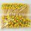 BBQ Disposable Flower Shape Bamboo Skewer