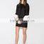 New Style Girl Dress Fashion Black Girl Party Wear Western Bell Sleeve Dress HSD6653