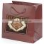 PAPER BAGS WITH LOGO AND NAME PRINTED