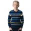 Boys Cotton Crew Sweatshirts Fleece Jumpers Long Sleeve Winter T-Shirts Kids Stripe Sweatshirt Hoodies Wholesale Hot Google Sale