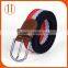2016 High quality mens braided elastic jeans pants belt