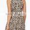 Runwaylover EY2202D Ladies 2017 Fashion Leopard Printed Mini Club Dress