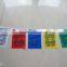 cheap design polyester bunting flag