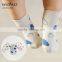 YESUN SU1039 New arrival OEM 100% Organic Cotton Happy Cute Socks Baby