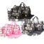 NEWEST 5pcs/set high quality tote baby shoulder diaper bags durable nappy bag mummy mother baby bag