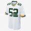 custom design printed white american football jersey