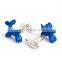 Lovely Blue Balloon Dog Men Shirt Novelty Cufflinks