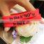 no minimum free shipping custom silicone wristband