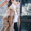 2017 New Fur Mongolian Cashmere Women Wool Coat