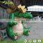 Customized Park Attractions Colorful Cartoon Dinosaur Satue