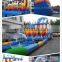 Funny Rainbow Giant Inflatable Water Parks Amusement Park Inflatable Water Slide For Sale