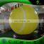 Yellow Inflatable Tennis Ball, Tennis Shape Balloon With Base