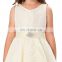 Grace Karin Sleeveless V-Neck Champagne Lace Flower Girl Princess Pageant Dress 2~12Years CL008938-3