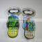 Promotional cheap 3d mini slipper keychain