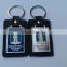 Custom China factory directly Promotional Business Gift Leather Keychain, Wholesale Customized logo leather keychains