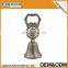 Home decoration custom dinner bell with bottle opener