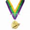 Custom military award enamel colors medal medallions ribbons