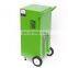 158LPD handpush dehumidifier with handle and big wheels