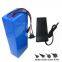48V 1000W Electric Bike Battery 48V 20Ah Lithium Battery Pack With Pvc Case 30A Bms Charger