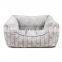 Manufacture Sale Customized Luxury Square Pet Bed
