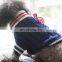 Clothes Pet small dog cat puppy college knit woolen sweater bowknot