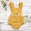 Girl Toddler Ruffle Jumpsuit Baby Bubble Rompers Baby Clothes Romper