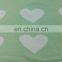 ZERO DEFECT 100%cotton 12gg Heart Design Soft Baby Knit Throw Blanket