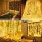 solar  Led safety holiday curtain String Lighting Remote control home christmas indoor outdoor decoration fairy light